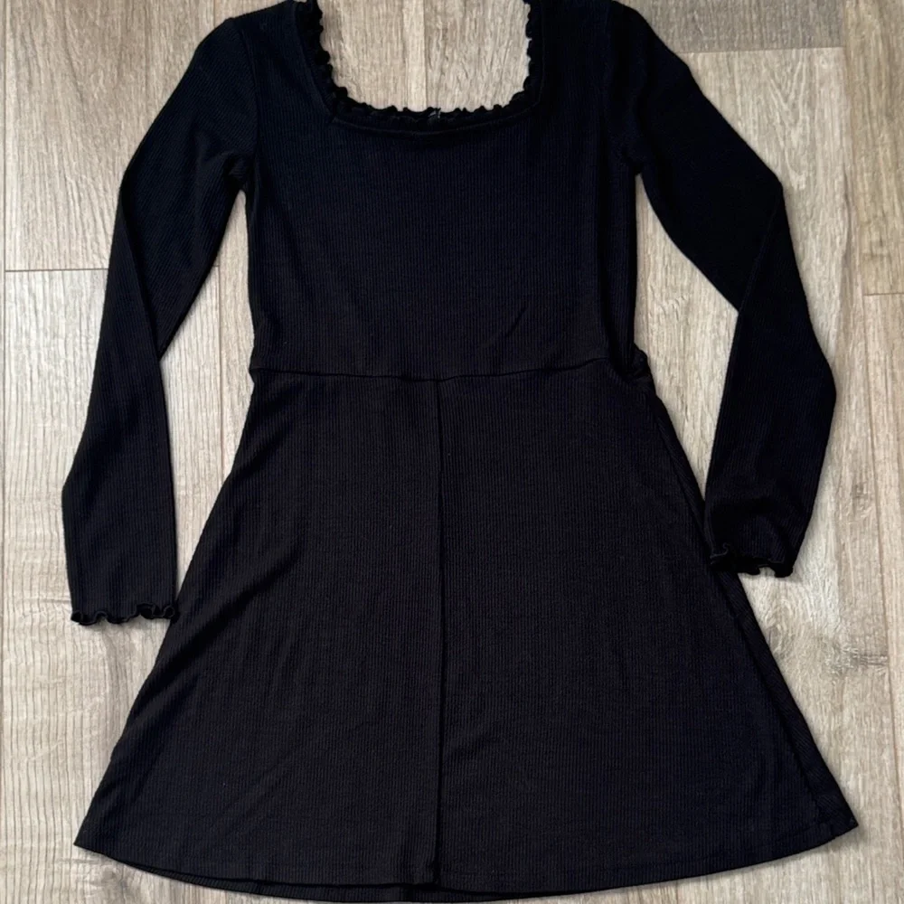 Art class Girl Black Long Sleeve Dress Size S (6/6X)